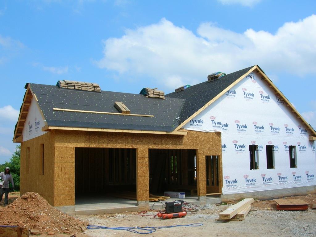 Roofing Material Delivered