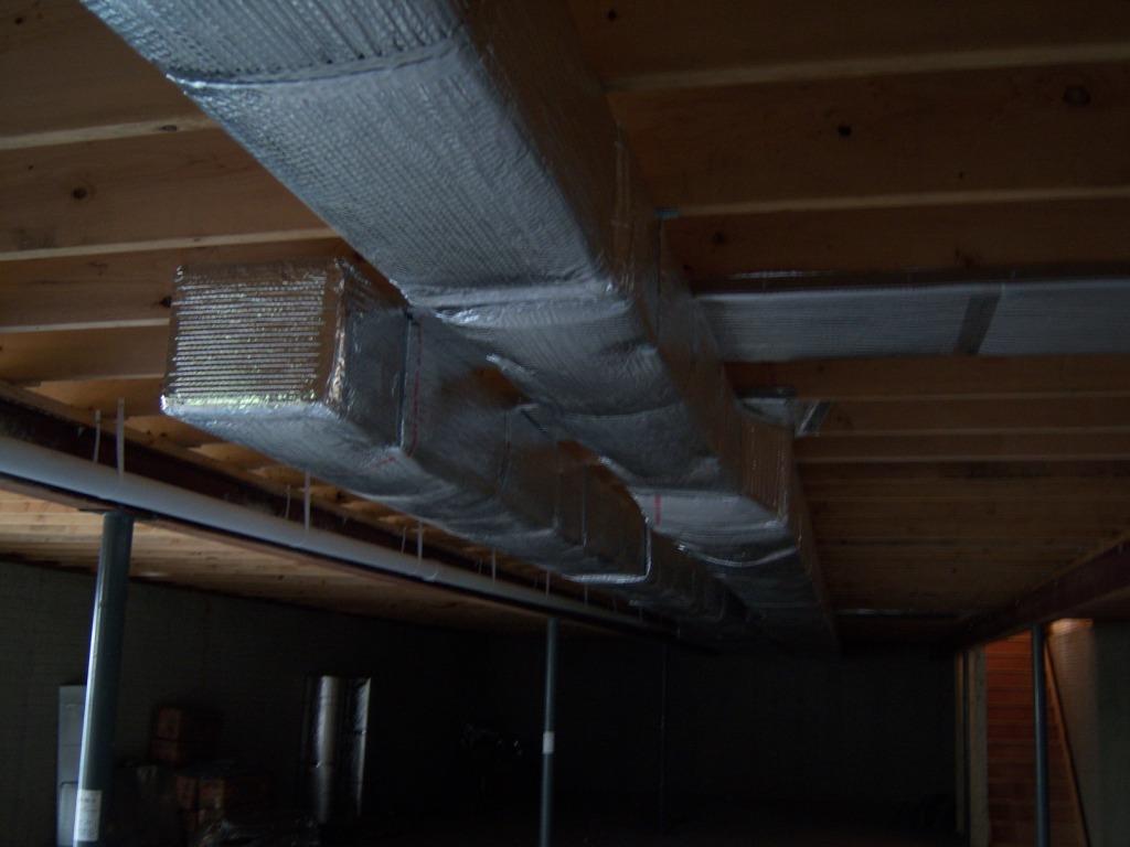 HVAC in Basement