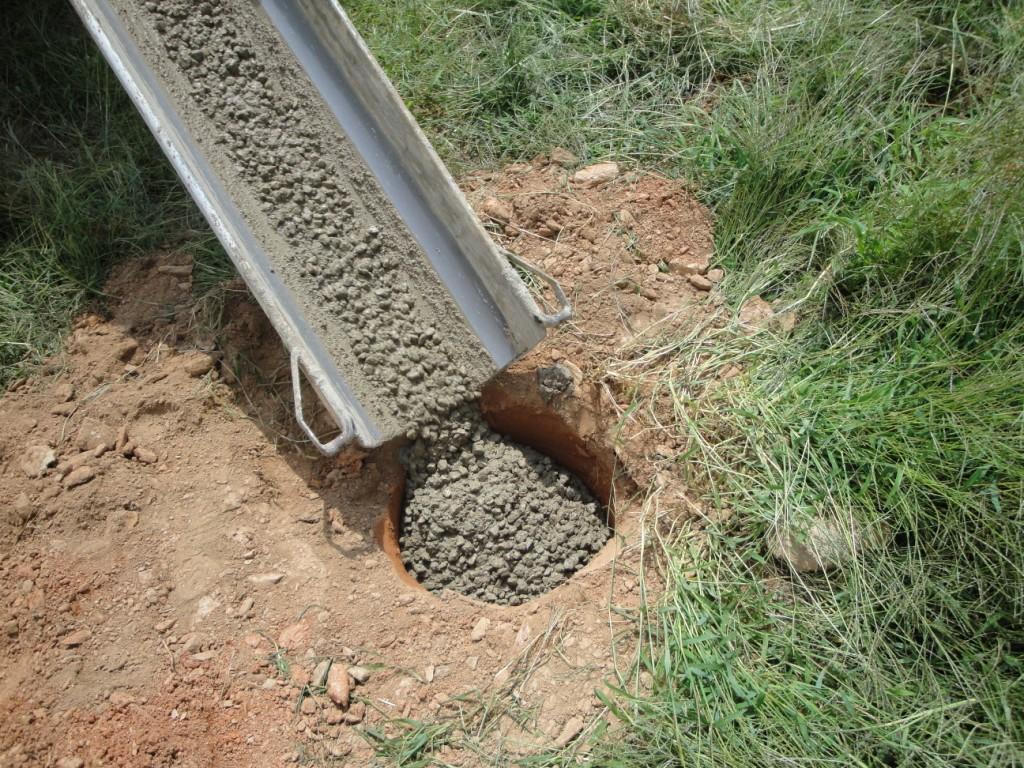 Deck Footer Cncrete