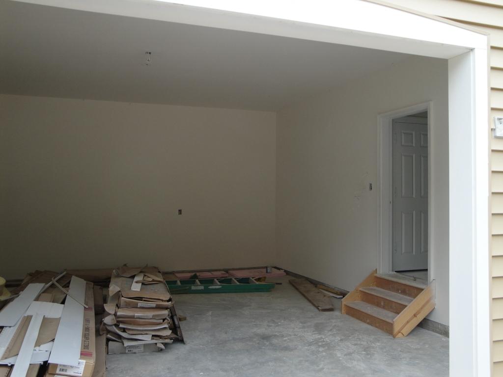Garage Painted