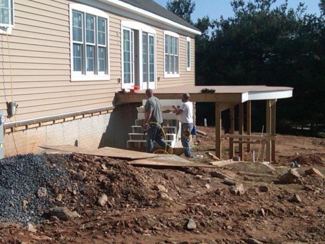 Steps For The Deck