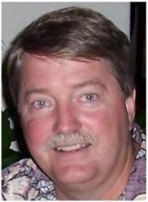 Image of Tim taken in Hawaii (the shirt gives it away)